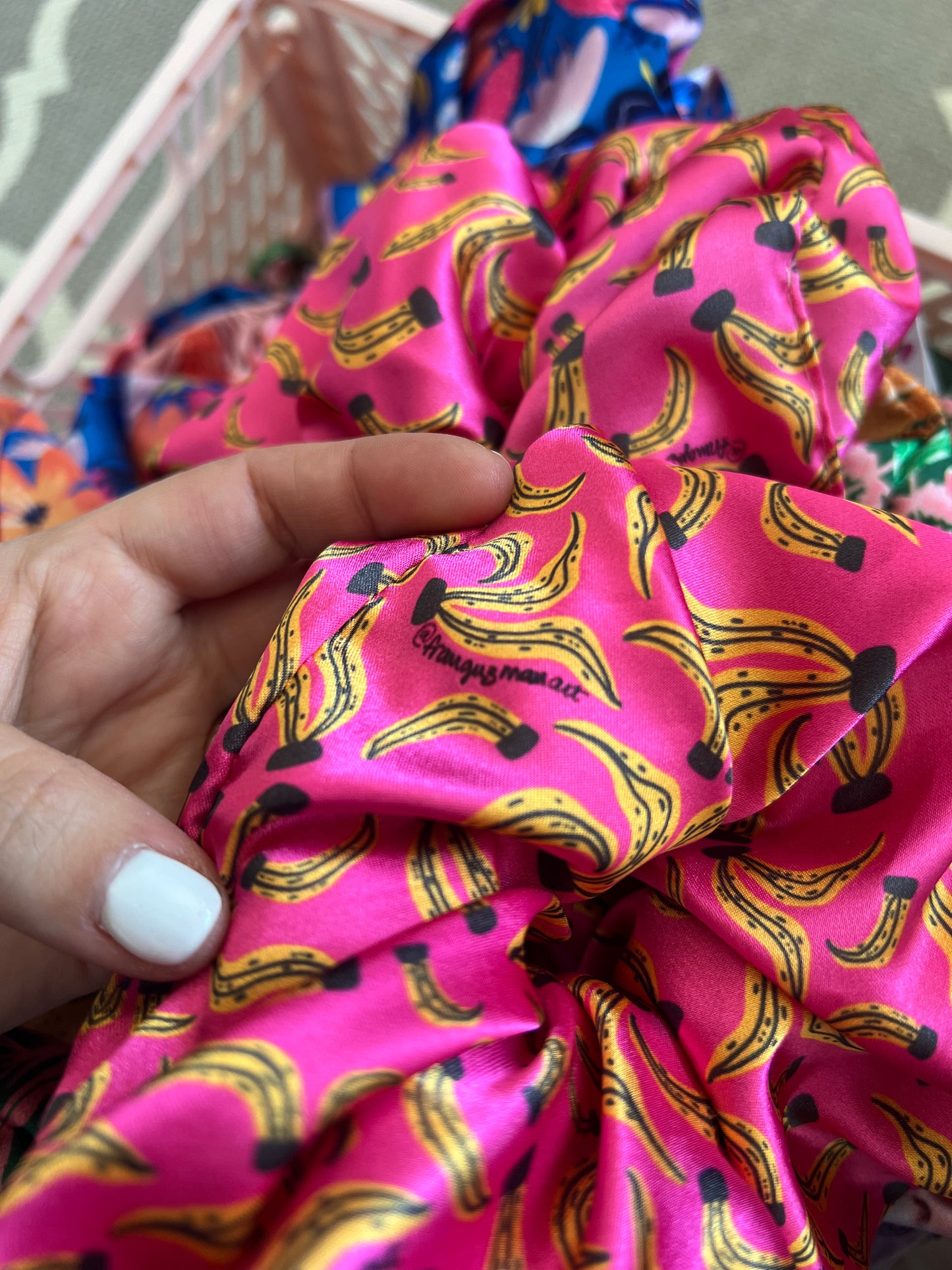Scrunchie Bananitas