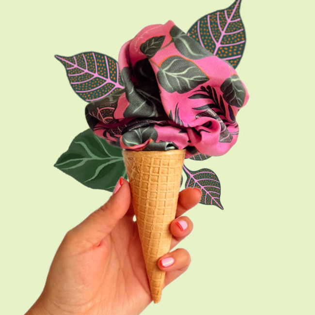 Scrunchie Monstera