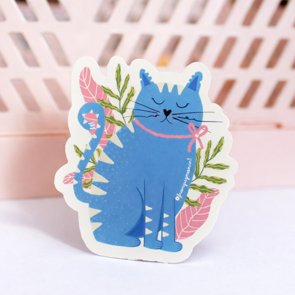 Sticker Gatito Miau