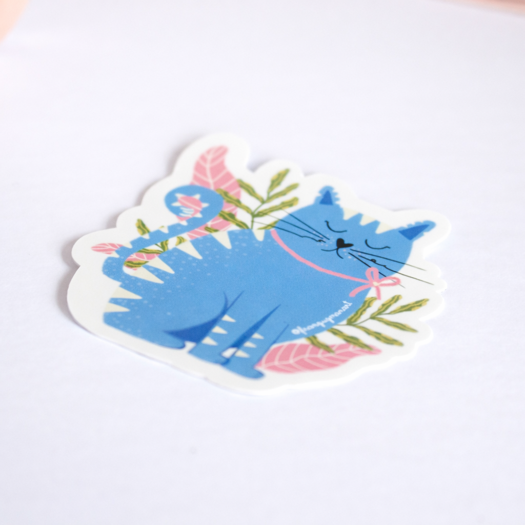 Sticker Gatito Miau