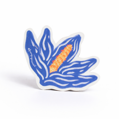 Sticker Flor Purlple
