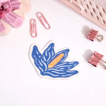 Sticker Flor Purlple
