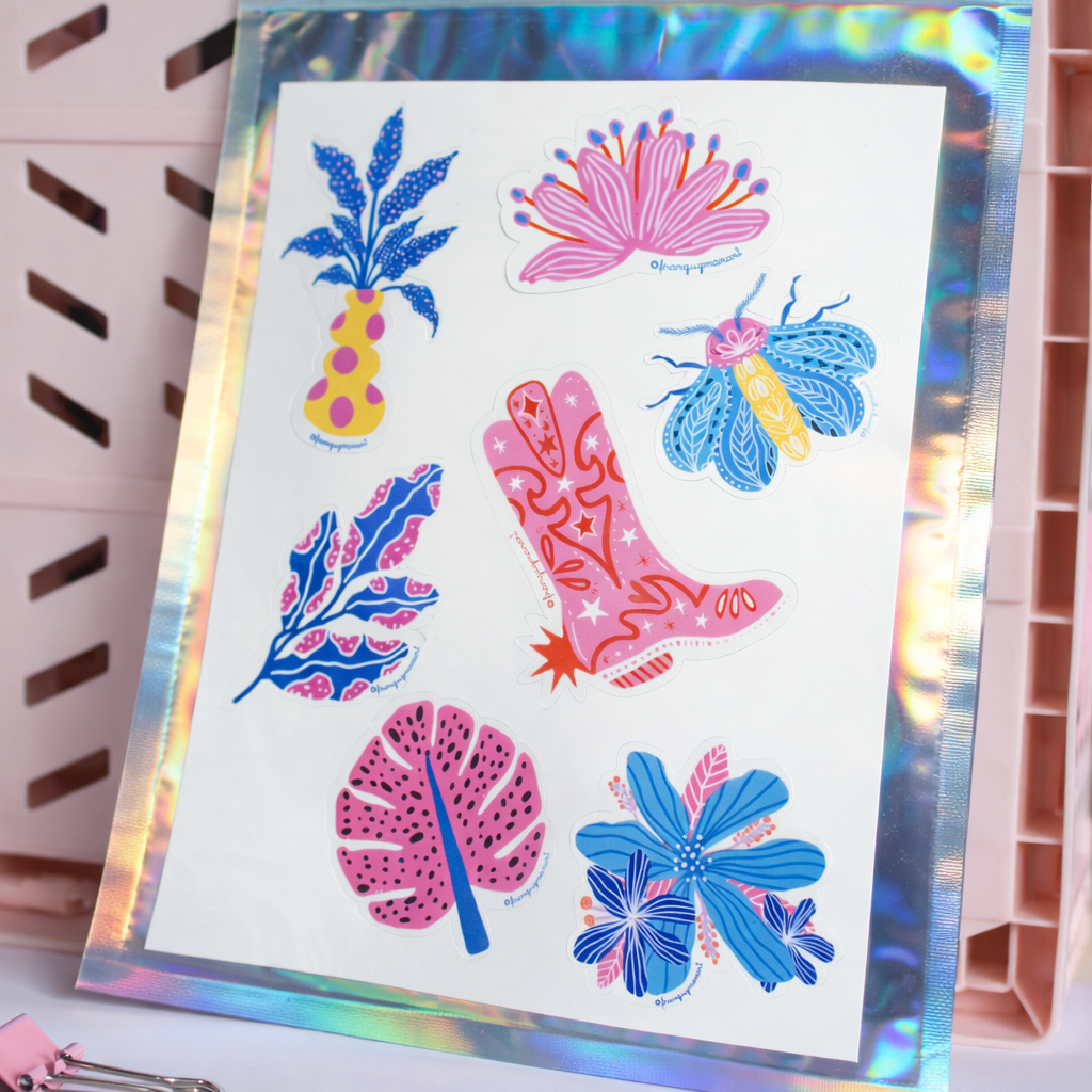 Set de Stickers FranGuzmanArt