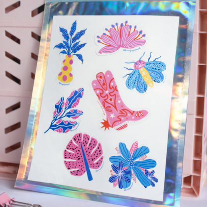 Set de Stickers FranGuzmanArt