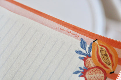 Market List-Papaya & Granada
