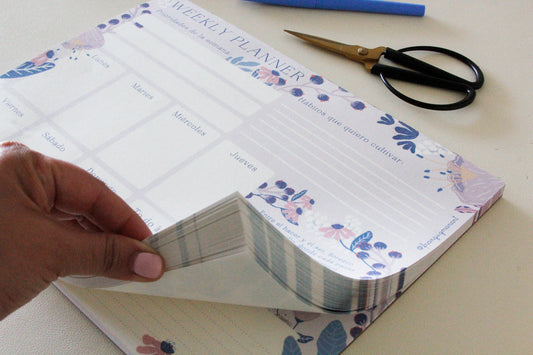Weekly Planner Florecer