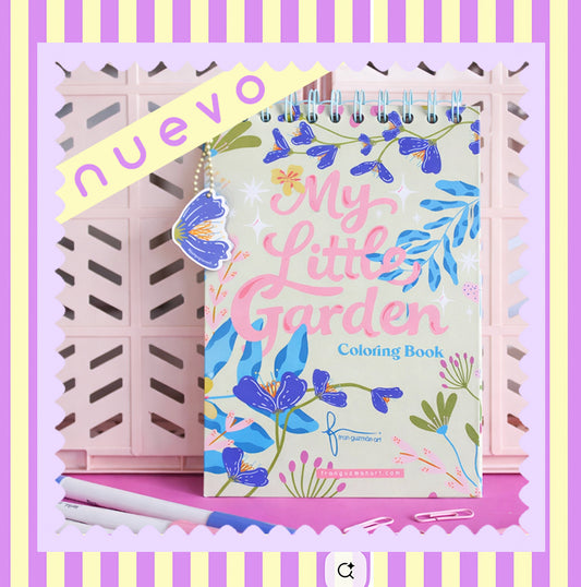 Coloring Book-My little Garden
